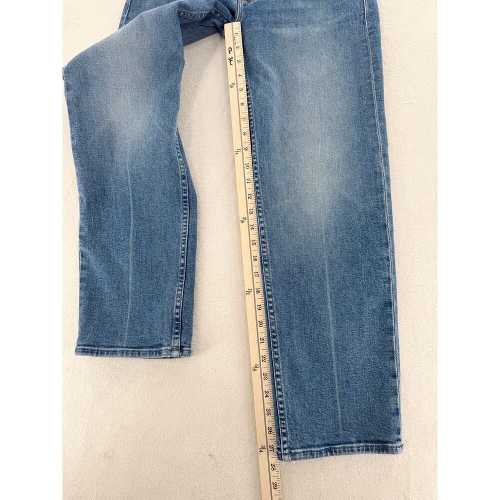 Mother Jeans The Newbie Ankle Mid Rise Straight Denim Hokey Pokey 26 - Picture 7 of 10